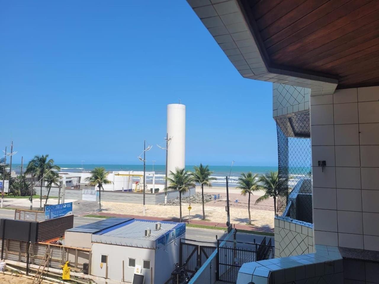 Frente Vista Mar Com Varanda Wi Fi 300Mbps E 10M Da Praia Da Tupi - Estacionamento Gratuito Praia Grande  Eksteriør bilde