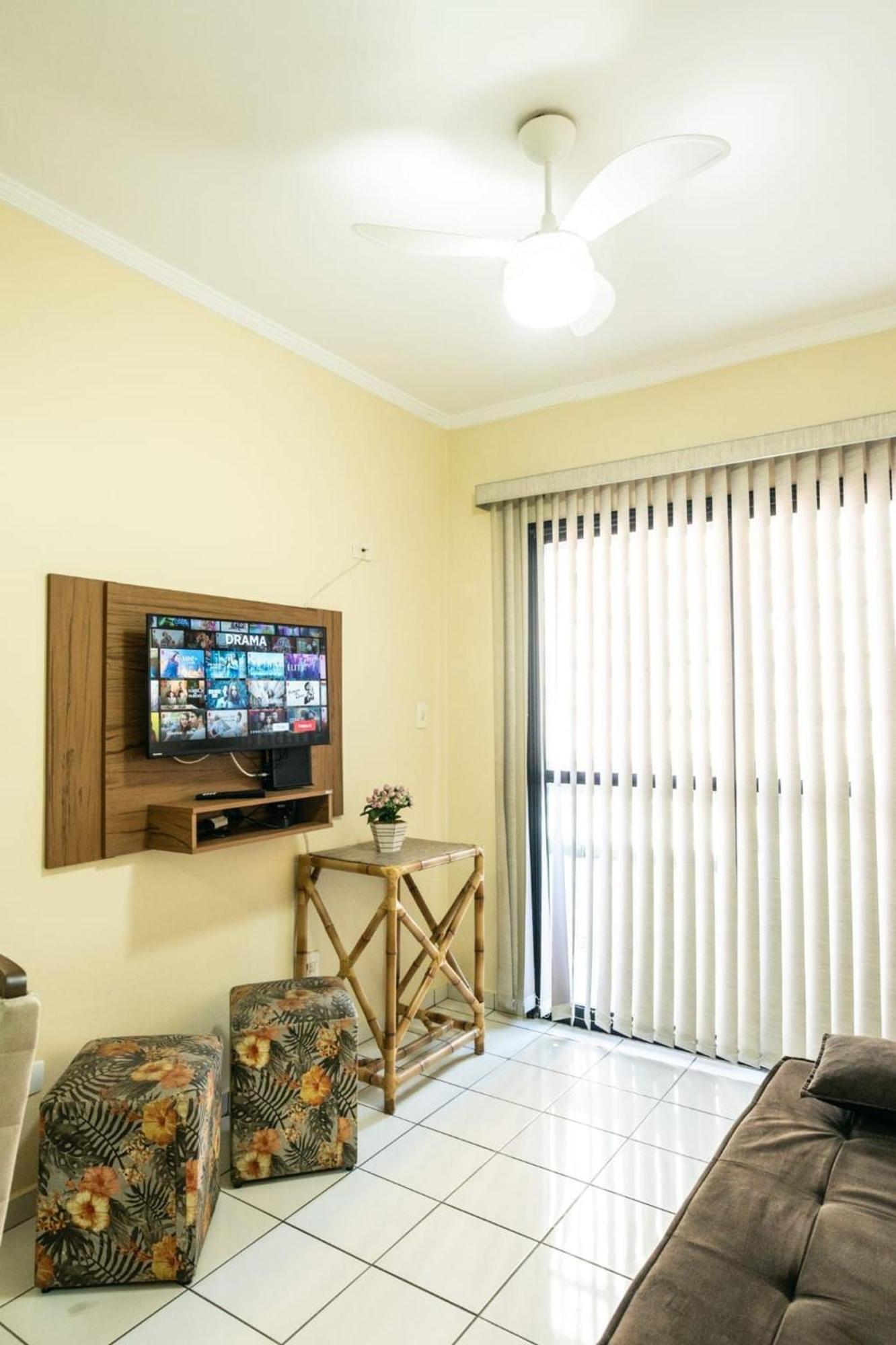 Frente Vista Mar Com Varanda Wi Fi 300Mbps E 10M Da Praia Da Tupi - Estacionamento Gratuito Praia Grande  Eksteriør bilde