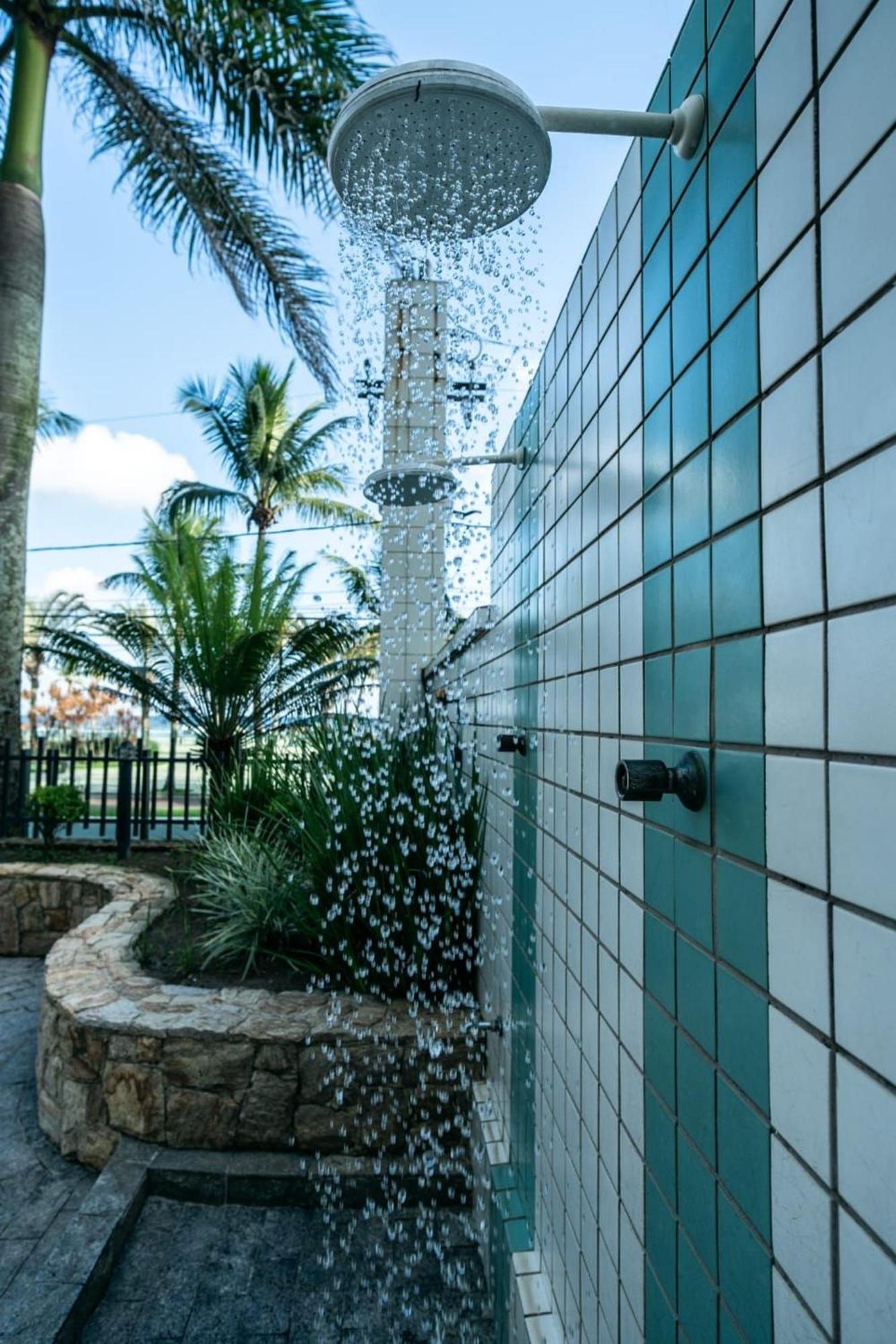 Frente Vista Mar Com Varanda Wi Fi 300Mbps E 10M Da Praia Da Tupi - Estacionamento Gratuito Praia Grande  Eksteriør bilde